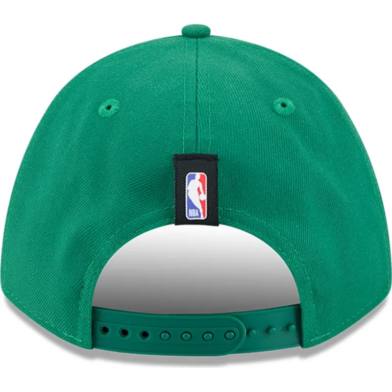 zielona-czapka-z-zakrzywionym-daszkiem-snapback-9forty-m-crown-draft-2025-boston-celtics-nba-new-era
