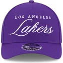 fioletowa-czapka-z-zakrzywionym-daszkiem-snapback-9forty-m-crown-draft-2025-los-angeles-lakers-nba-od-new-era