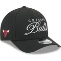 czarna-czapka-z-zakrzywionym-daszkiem-snapback-9forty-m-crown-draft-2025-chicago-bulls-nba-new-era