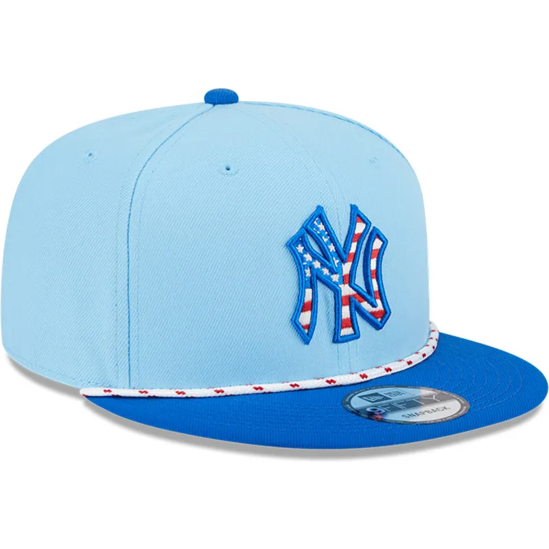 granatowa-czapka-z-daszkiem-snapback-9fifty-4th-july-new-york-yankees-mlb-new-era