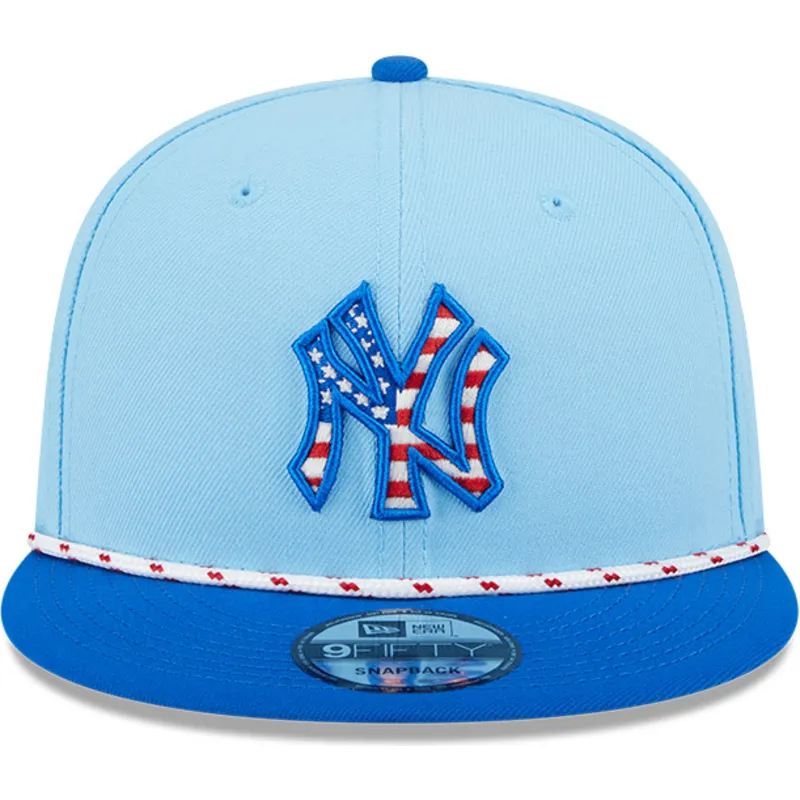 granatowa-czapka-z-daszkiem-snapback-9fifty-4th-july-new-york-yankees-mlb-new-era