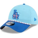 niebieska-regulowana-czapka-z-daszkiem-9twenty-4th-july-los-angeles-dodgers-mlb-new-era
