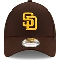 brazowa-zakrzywiona-czapka-regulowana-9forty-the-league-san-diego-padres-mlb-od-new-era