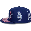 niebieska-dopasowana-czapka-z-daszkiem-59fifty-all-over-los-angeles-dodgers-mlb-od-new-era