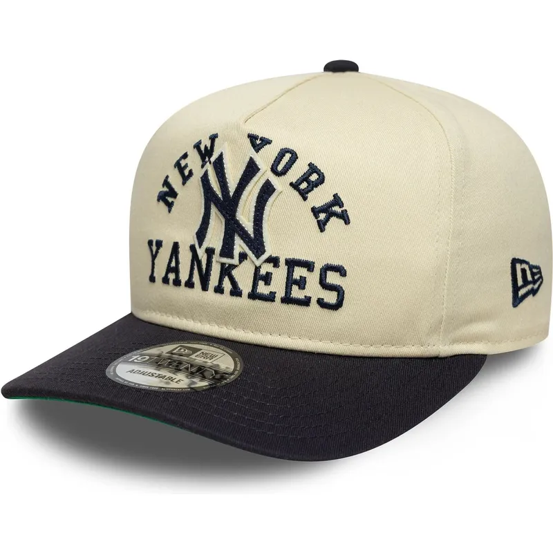 czapka-z-daszkiem-bezowa-i-granatowa-snapback-19twenty-heritage-new-york-yankees-mlb-new-era