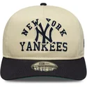 czapka-z-daszkiem-bezowa-i-granatowa-snapback-19twenty-heritage-new-york-yankees-mlb-new-era