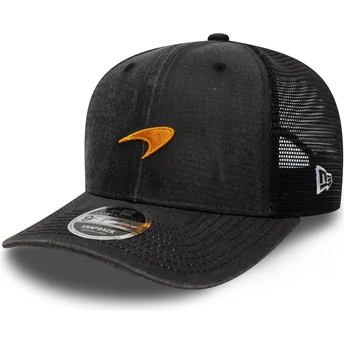 Czarna czapka trucker snapback 9FIFTY Washed McLaren...