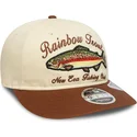 brazowa-regulowana-czapka-z-zakrzywionym-daszkiem-9fifty-retro-crown-outdoor-fishing-club-new-era