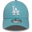 jasnoniebieska-regulowana-czapka-z-zakrzywionym-daszkiem-9forty-league-essential-los-angeles-dodgers-mlb-new-era