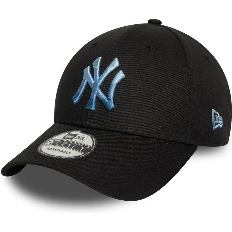 czarna-regulowana-czapka-z-zakrzywionym-daszkiem-z-niebieskim-logo-9forty-ombre-infill-new-york-yankees-mlb-new-era