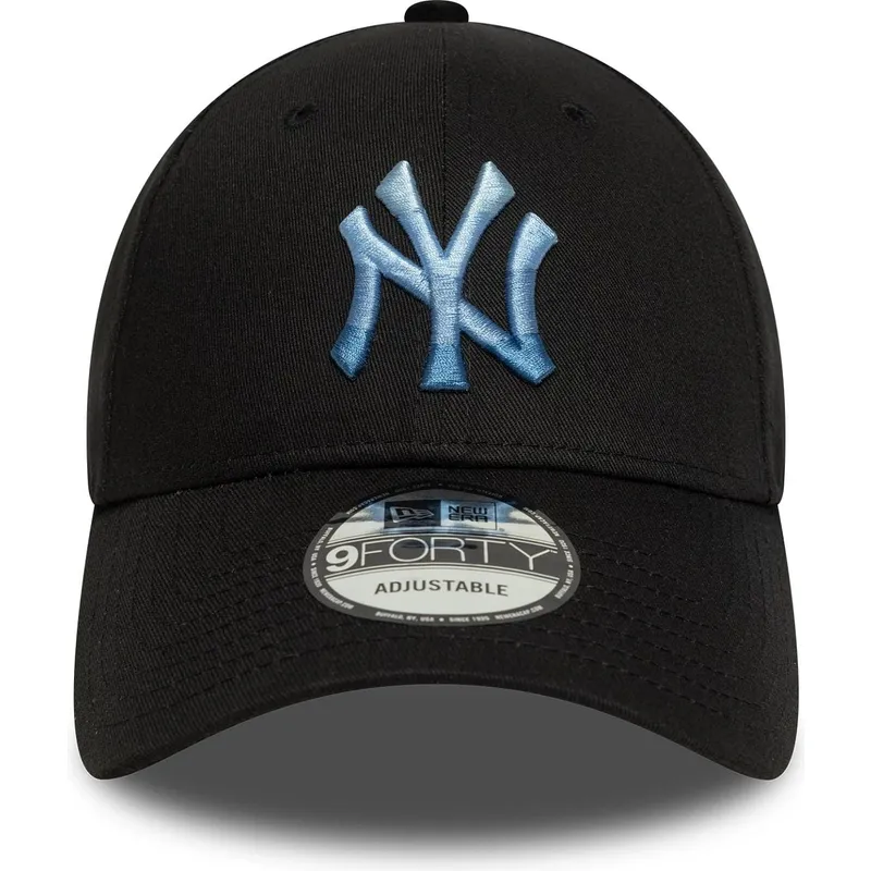 czarna-regulowana-czapka-z-zakrzywionym-daszkiem-z-niebieskim-logo-9forty-ombre-infill-new-york-yankees-mlb-new-era
