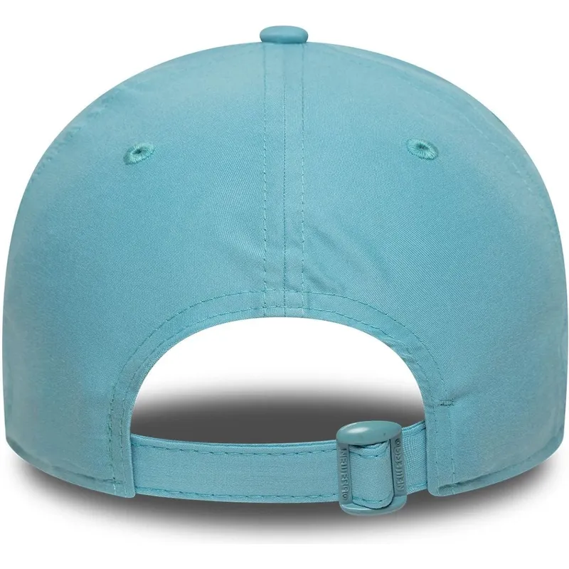 jasnoniebieska-regulowana-czapka-z-zakrzywionym-daszkiem-z-niebieskim-logo-9forty-tonal-flawless-new-york-yankees-mlb-new-era