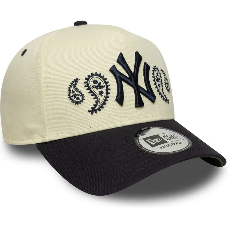 czapka-z-daszkiem-bezowa-i-granatowa-snapback-a-frame-paisley-new-york-yankees-mlb-new-era