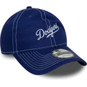 regulowana-niebieska-czapka-z-daszkiem-9twenty-contrast-stitch-los-angeles-dodgers-mlb-od-new-era