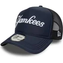 czapka-trucker-granatowa-a-frame-script-new-york-yankees-mlb-new-era