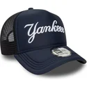 czapka-trucker-granatowa-a-frame-script-new-york-yankees-mlb-new-era