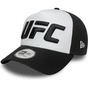 biala-i-czarna-zakrzywiona-czapka-a-frame-core-ufc-ultimate-fighting-championship-new-era