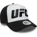 biala-i-czarna-zakrzywiona-czapka-a-frame-core-ufc-ultimate-fighting-championship-new-era
