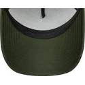 czapka-trucker-brazowo-zielona-a-frame-animal-patch-z-bawolem-new-era