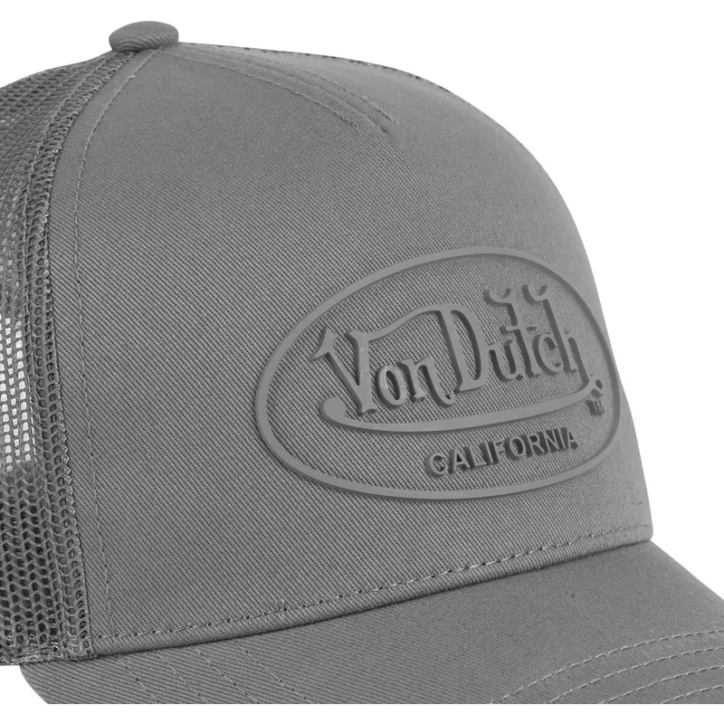 czapka-trucker-szara-log16-von-dutch