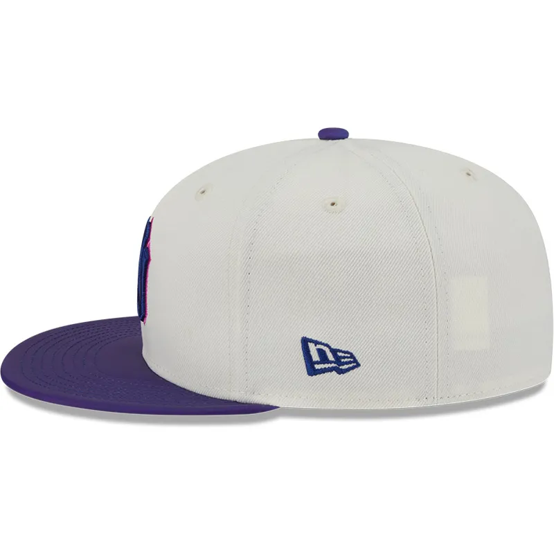plaska-czapka-bezowo-fioletowa-dopasowana-59fifty-clr-dvlp-new-york-yankees-mlb-new-era