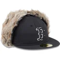 czarna-plaska-czapka-z-daszkiem-59fifty-winter-dog-ear-boston-red-sox-mlb-od-new-era