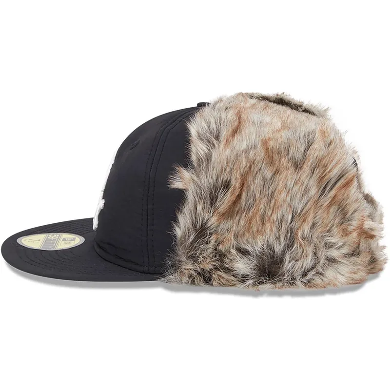czarna-dopasowana-czapka-z-daszkiem-59fifty-winter-dog-ear-chicago-white-sox-mlb-new-era