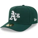 zielona-zakrzywiona-czapka-dopasowana-59fifty-a-frame-wired-oakland-athletics-mlb-od-new-era