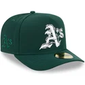 zielona-dopasowana-czapka-z-zakrzywionym-daszkiem-59fifty-a-frame-wired-oakland-athletics-mlb-new-era