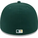 zielona-zakrzywiona-czapka-dopasowana-59fifty-a-frame-wired-oakland-athletics-mlb-od-new-era