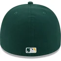 zielona-zakrzywiona-czapka-dopasowana-59fifty-a-frame-wired-oakland-athletics-mlb-od-new-era