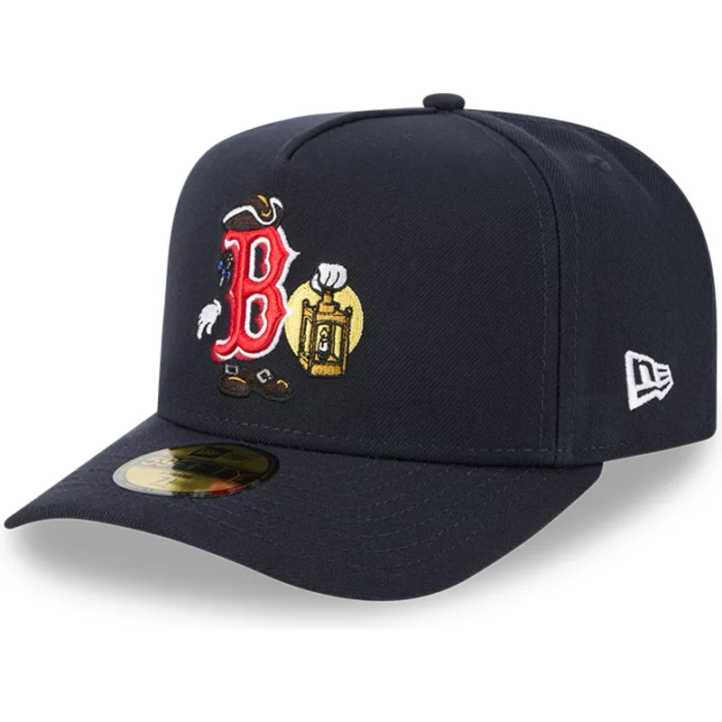 granatowa-zakrzywiona-czapka-dopasowana-59fifty-a-frame-cartoon-boston-red-sox-mlb-new-era