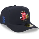 granatowa-zakrzywiona-czapka-dopasowana-59fifty-a-frame-cartoon-boston-red-sox-mlb-new-era