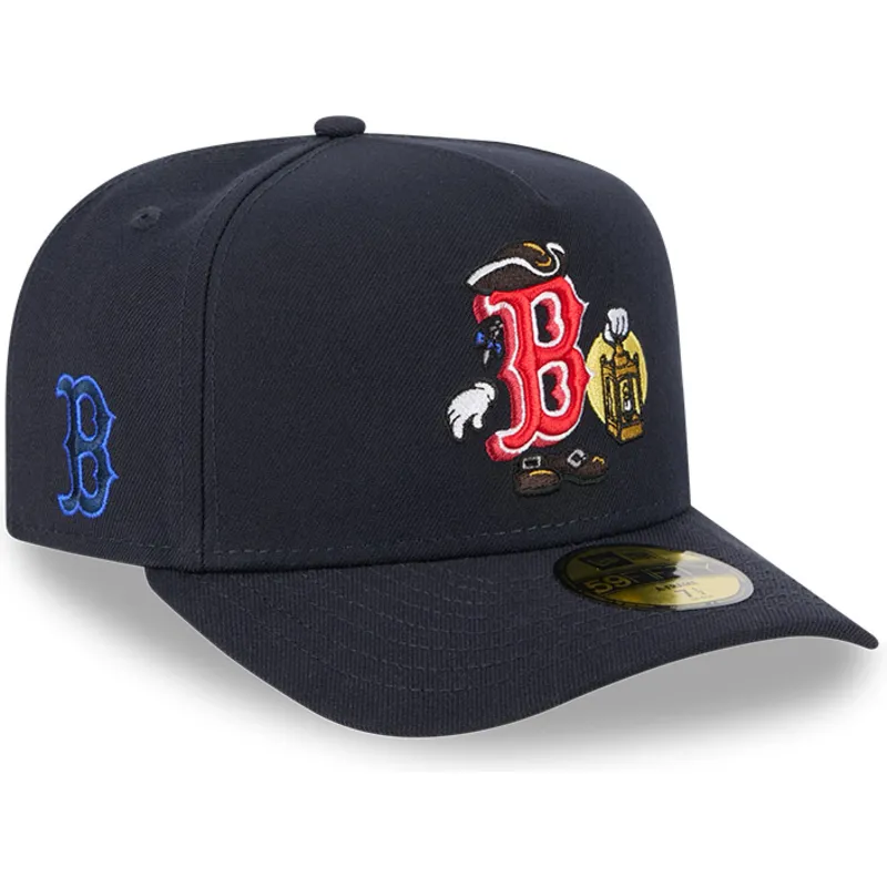 granatowa-zakrzywiona-czapka-dopasowana-59fifty-a-frame-cartoon-boston-red-sox-mlb-new-era