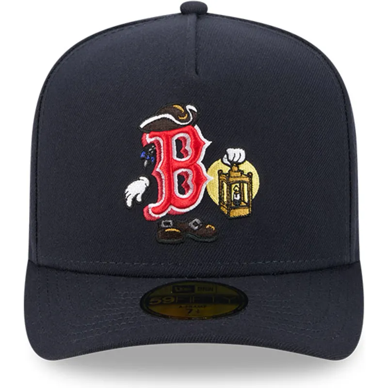 granatowa-zakrzywiona-czapka-dopasowana-59fifty-a-frame-cartoon-boston-red-sox-mlb-new-era