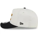bezowo-czarna-czapka-z-daszkiem-snapback-9fifty-a-frame-chainstitch-boston-bruins-nhl-od-new-era