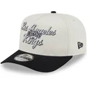 czapka-z-daszkiem-bezowo-czarna-snapback-9fifty-a-frame-chainstitch-los-angeles-kings-nhl-od-new-era