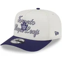 bezowo-fioletowa-czapka-z-zakrzywionym-daszkiem-snapback-9fifty-a-frame-chainstitch-toronto-maple-leafs-nhl-od-new-era