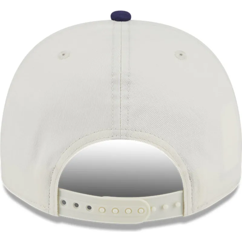 bezowo-fioletowa-czapka-z-zakrzywionym-daszkiem-snapback-9fifty-a-frame-chainstitch-toronto-maple-leafs-nhl-new-era