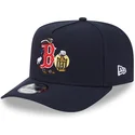 granatowa-czapka-z-zakrzywionym-daszkiem-snapback-9fifty-a-frame-cartoon-boston-red-sox-mlb-new-era