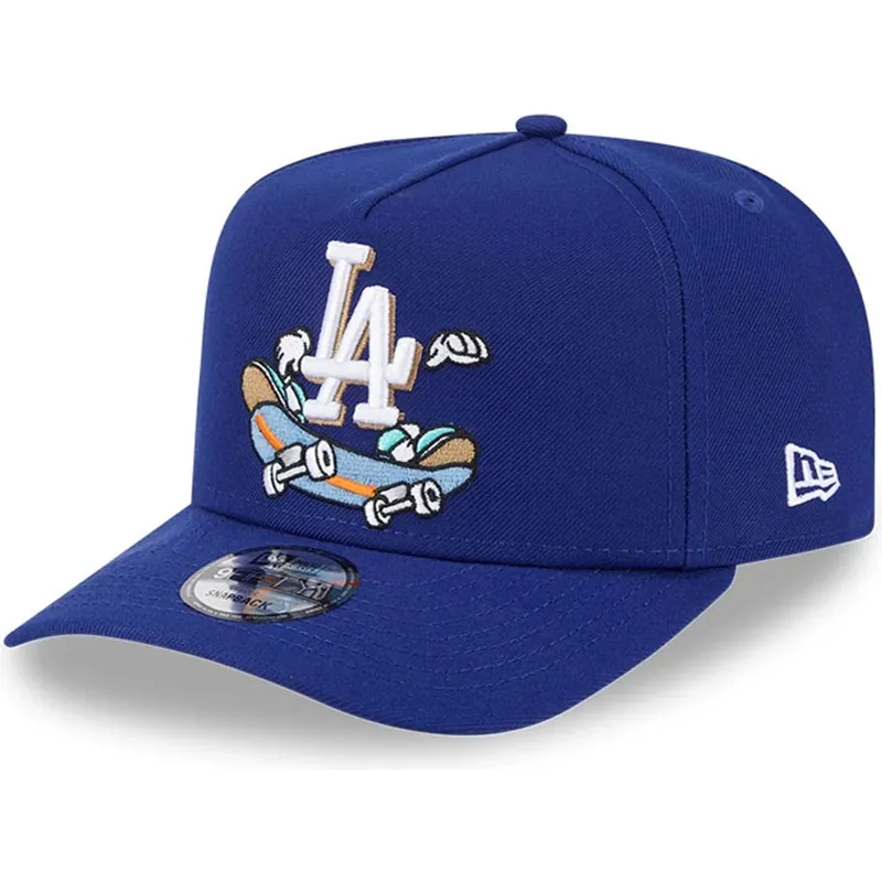 niebieska-czapka-z-zakrzywionym-daszkiem-snapback-9fifty-a-frame-cartoon-los-angeles-dodgers-mlb-new-era