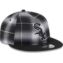 czarna-plaska-czapka-snapback-9fifty-retro-crown-plaid-chicago-white-sox-mlb-od-new-era