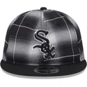 czarna-plaska-czapka-snapback-9fifty-retro-crown-plaid-chicago-white-sox-mlb-od-new-era
