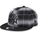 czarna-plaska-czapka-snapback-9fifty-retro-crown-plaid-new-york-yankees-mlb-new-era
