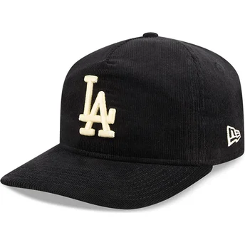 Czarna czapka z zakrzywionym daszkiem snapback 19TWENTY Nostalgic Golfer Los Angeles Dodgers MLB od New Era