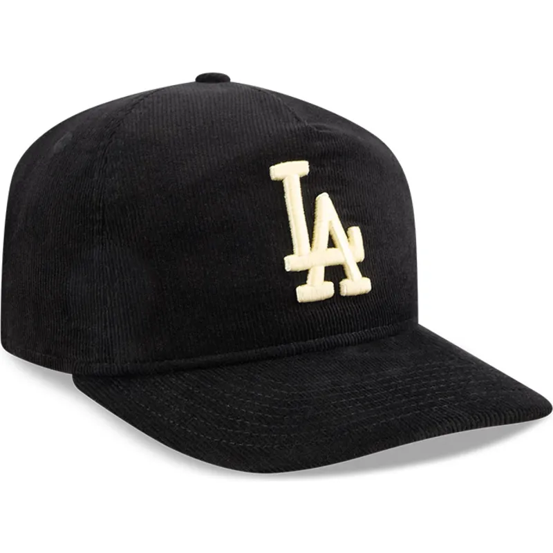 czarna-czapka-z-zakrzywionym-daszkiem-snapback-19twenty-nostalgic-golfer-los-angeles-dodgers-mlb-new-era