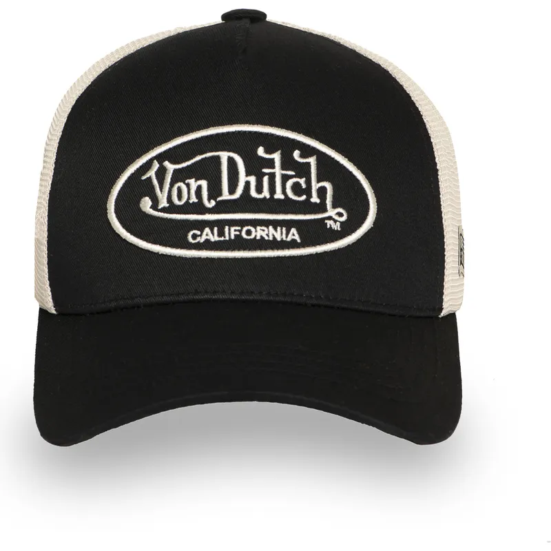 czapka-trucker-czarna-i-bezowa-regulowana-lof-b30-von-dutch