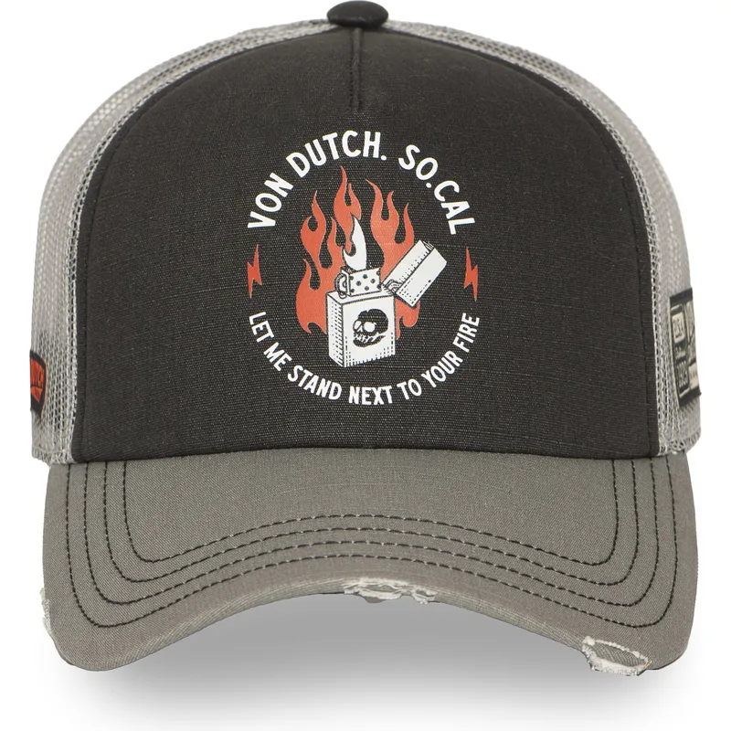 czapka-trucker-szara-crew27-von-dutch
