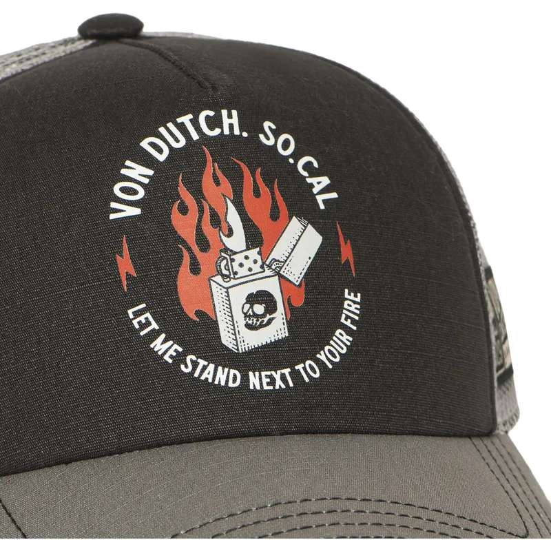 czapka-trucker-szara-crew27-von-dutch