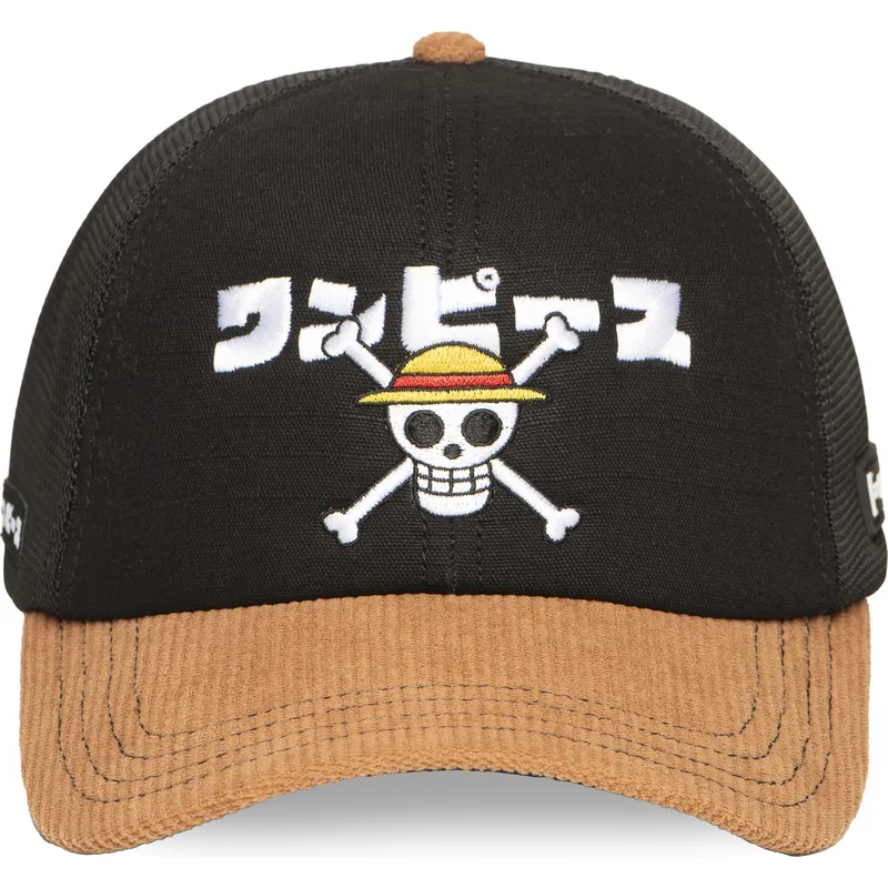 czapka-trucker-czarna-i-brazowa-straw-hat-pirates-op6-one-one-piece-od-capslab
